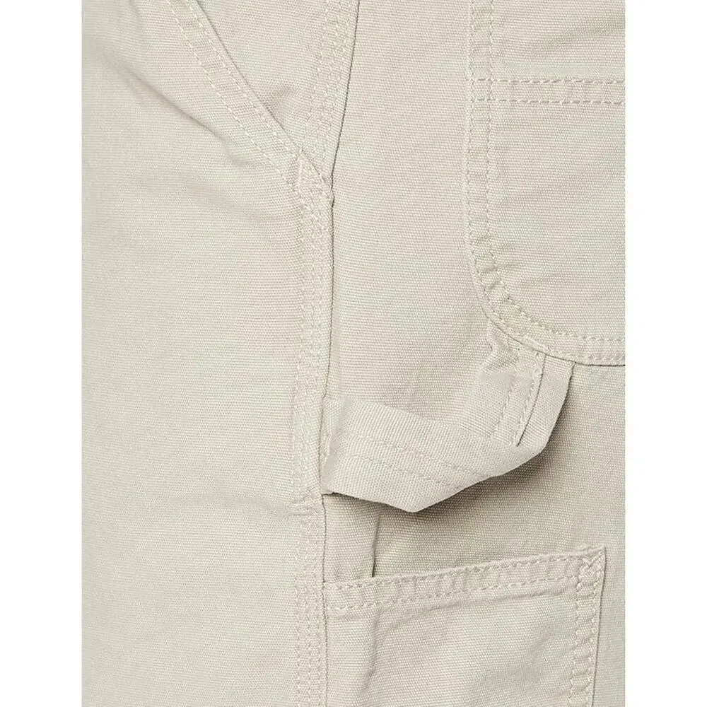 NEW Carhartt Rugged Flex Relaxed Fit size 40 Canvas Utility Work Short Tan/Khaki